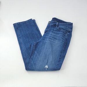 Lane Bryant Straight Leg Boyfriend Denim Jeans
